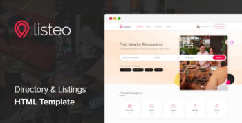 Listeo (v1.0) Directory & Listings HTML Template