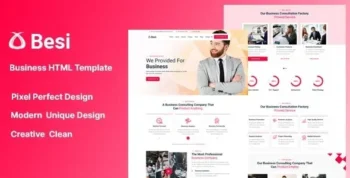 Besi v1.1 Business and Agency HTML Template