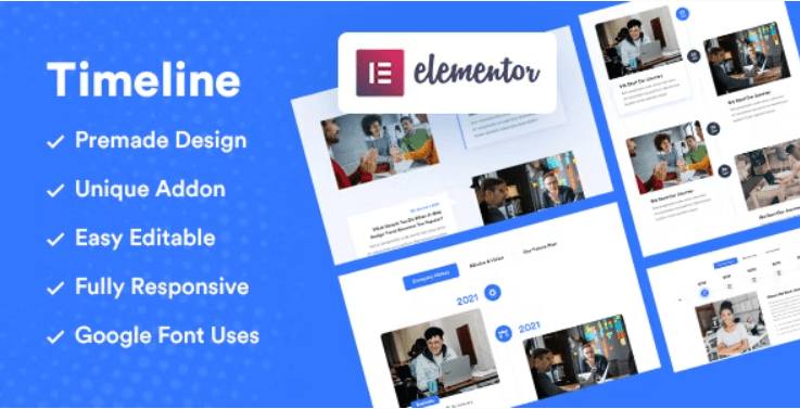 Elementor Timeline Addon v1.0.0