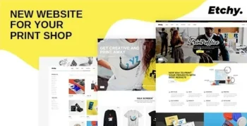 Etchy (v1.0) Print Shop WordPress Theme