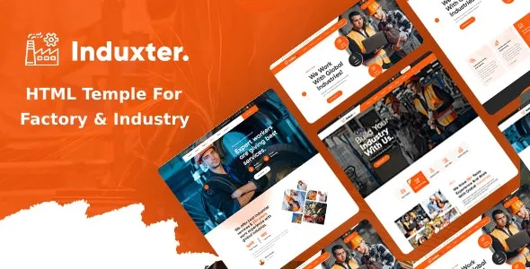 Induxter Industry And Factory HTML Template