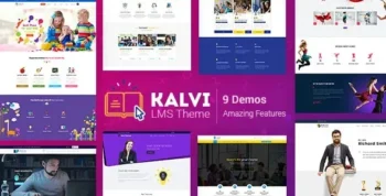 Kalvi v3.9 LMS Education WordPress Theme