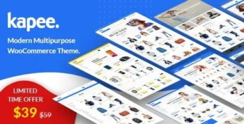 Kapee (v1.6.10) Modern Multipurpose WooCommerce Theme
