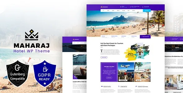 Maharaj (v2.5) Hotel Master WordPress Theme