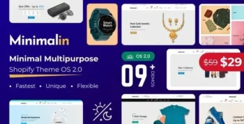 Minimalin v1.1.6 Minimal Multipurpose Shopify Theme OS 2.0