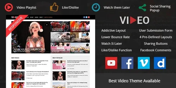 MyThemeShop Video (v2.2.10) WordPress Theme