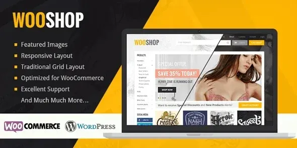 MyThemeShop WooShop (v1.3.9) WordPress Theme