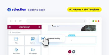Selection (v1.12.2) Elementor Addons Pack for WordPress [Activated]