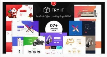 Tryit  Product Offer Landing Pages HTML Template