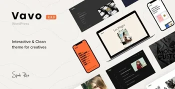 Vavo (v2.3.1) An Interactive & Clean Theme for Creatives