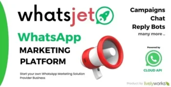 WhatsJet SaaS A WhatsApp Marketing Platform with Bulk Sending, Campaigns & Chat Bots