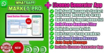 Whatsapp Bulk Sender | Group Send App | Include Generate Key App v3.1.17