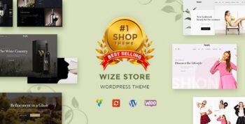 WizeStore (v1.15.3) WooCommerce Multipurpose Responsive WordPress Theme