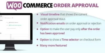 WooCommerce Order Approval v9.1 [Activated]