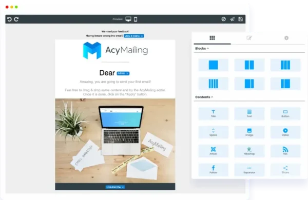 AcyMailing Enterprise for WordPress (v9.8.1)