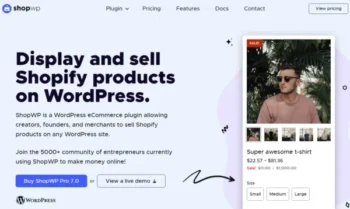 ShopWP Pro v8.6.2 – Sale Shopify Products on WordPress