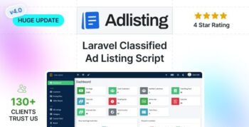 Adlisting v4.18.0 Buy Sell Classified Ads Marketplace Laravel Script