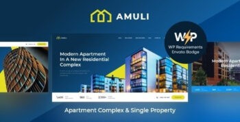 Amuli v2.3.0 Property & Real Estate Marketplace WordPress Theme