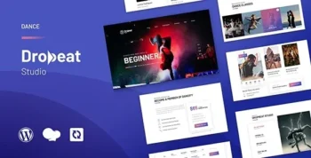 Dropbeat - Creative Dance Studio WordPress Theme