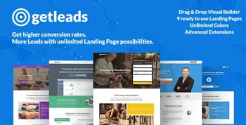 Getleads High-Performance Landing Page WordPress Theme (v2.5)