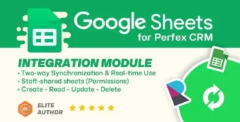 Google Sheets module for Perfex CRM v1.2.0 – Two-way Spreadsheets Synchronization