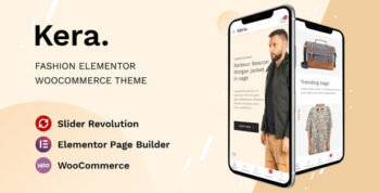 Kera v1.2.16 Fashion Elementor WooCommerce Theme
