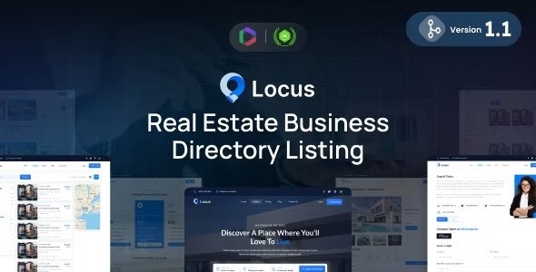 Locus (v1.1) Real Estate Business Directory Listing