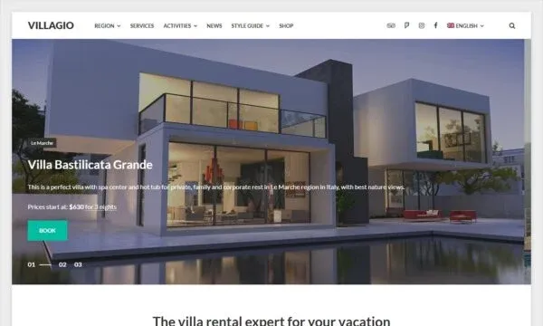 MotoPress Villagio (v2.0.4) Premium Real Estate WordPress Theme