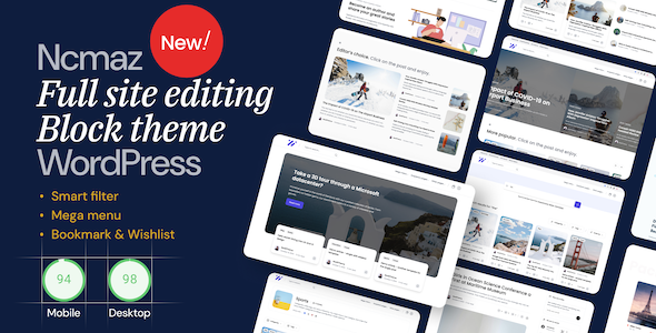 Ncmaz (v1.1.0) Blog Magazine WordPress Theme