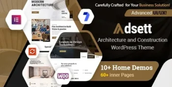 Adsett v1.0.6 Architecture WordPress Theme