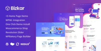 Bizkar (v1.0.9) Creative Agency WordPress Theme