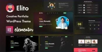 Elito v1.0.4 Creative Portfolio WordPress Theme