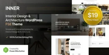 Inner v1.0.0 Interior Design & Architecture WordPress Theme