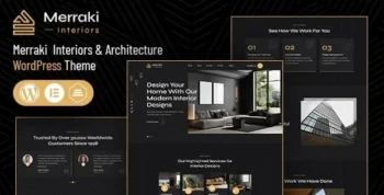 Merraki Interiors & Architecture WordPress Theme
