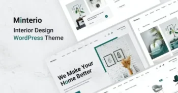 Minterio v1.2.5 Interior Design WordPress Theme