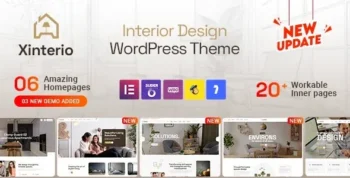 Xinterio v3.0 Interior Design WordPress Theme + RTL