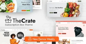 TheCrate WooCommerce Subscription Box Theme