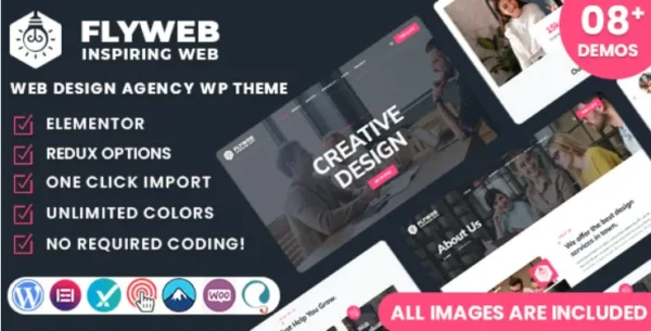 Flyweb Web Design Agency WordPress Theme