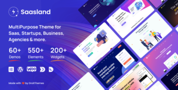 Saasland - Saas, Startup, Technology & IT Solutions WordPress Theme