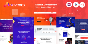 Evenex v2.4.0 ? Event Conference WordPress Theme