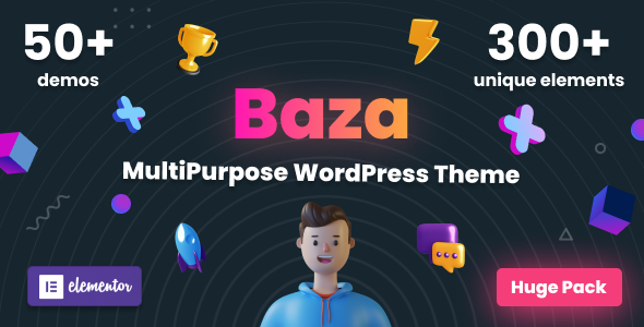 Baza Creative MultiPurpose WordPress Theme