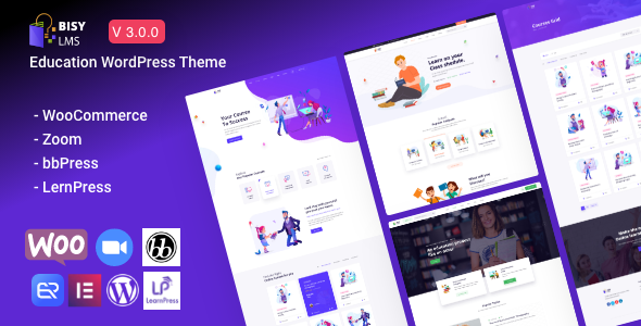 Bisy Education WordPress Theme