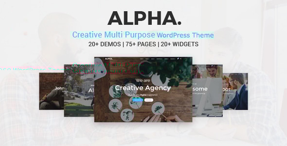 Alpha Dot (v1.0) Multi Purpose WordPress Theme
