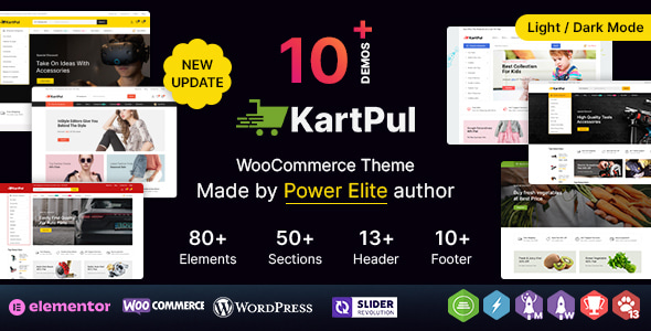 KartPul WP - Elementor Multi-purpose WooCommerce Theme