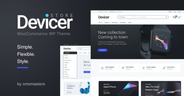 Devicer - Electronics, Mobile & Tech Store WordPress Theme